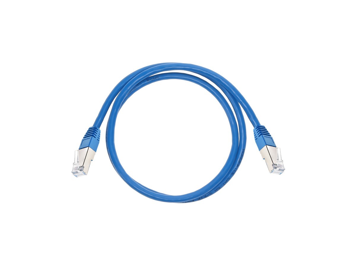 Monoprice Cat6A Ethernet Patch Cable – 3 feet – Blue | Zeroboot, RJ45, Stranded