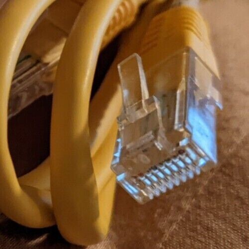 LOT 100 6ft CAT 5E Ethernet Patch Cable 26AWG UTP TIA/EIA 568B.2 AWM Style 2835