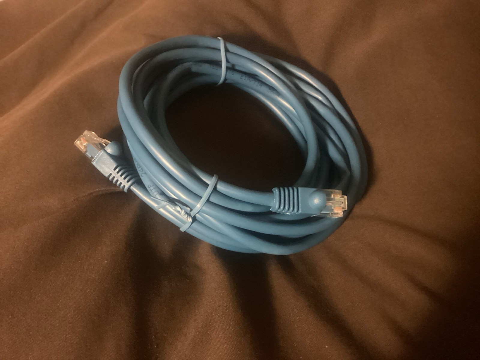 10 ft 6-pack UTP 24 AWGX4P CAT 5E PATCH CORDS TEST TO EIA/TIA 568B