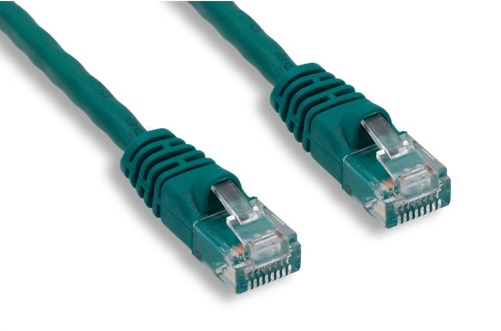 Cat6 550MHz copper patch cable booted 1ft 2ft 3ft 5ft 6ft 7ft 10ft Lot of 1,5,10