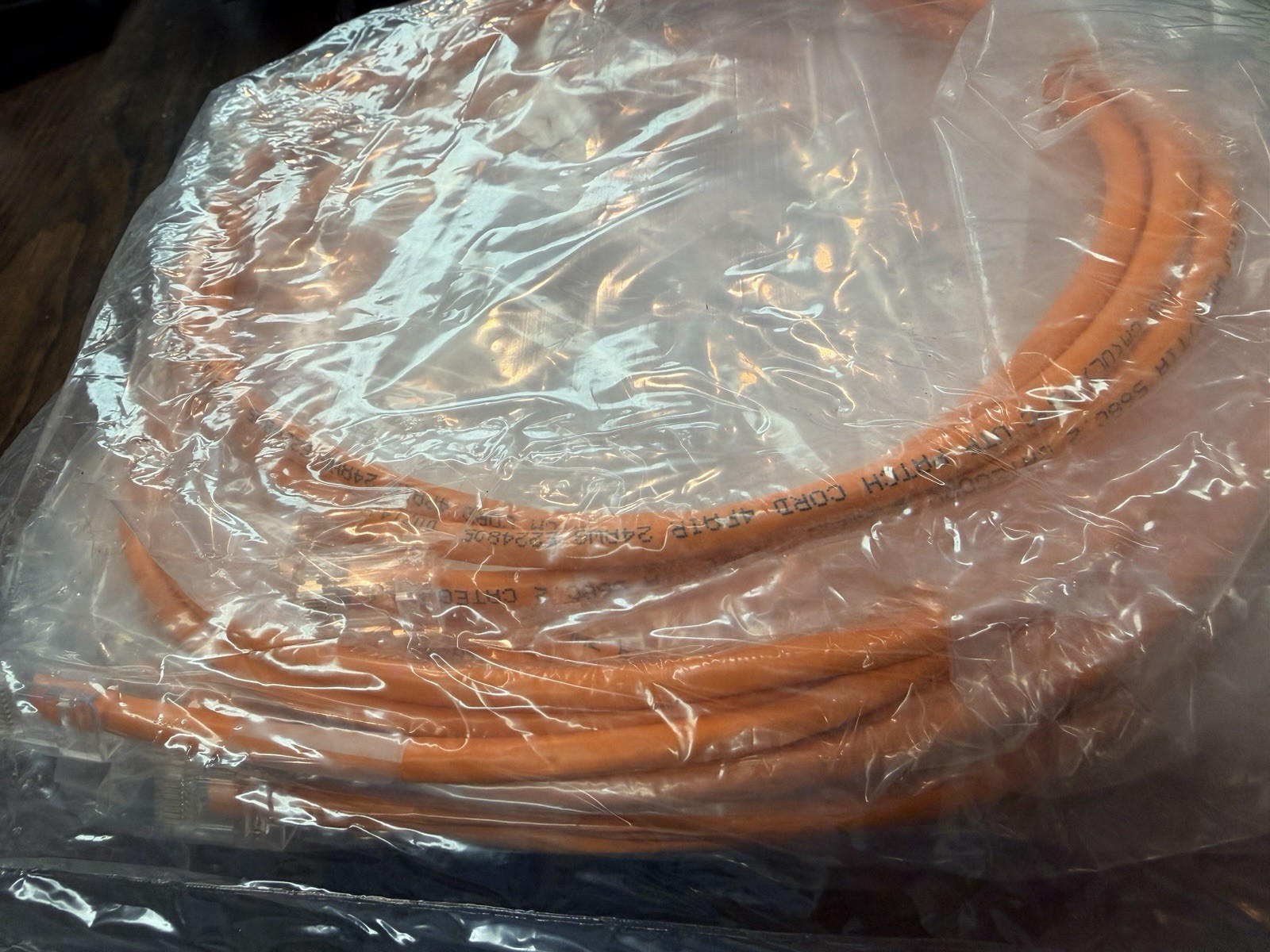 Pack of 10 brand new 8ft cat 6 elite 550 MHZ 568C.2 24AWG ANSI-TIA PATCH CORD