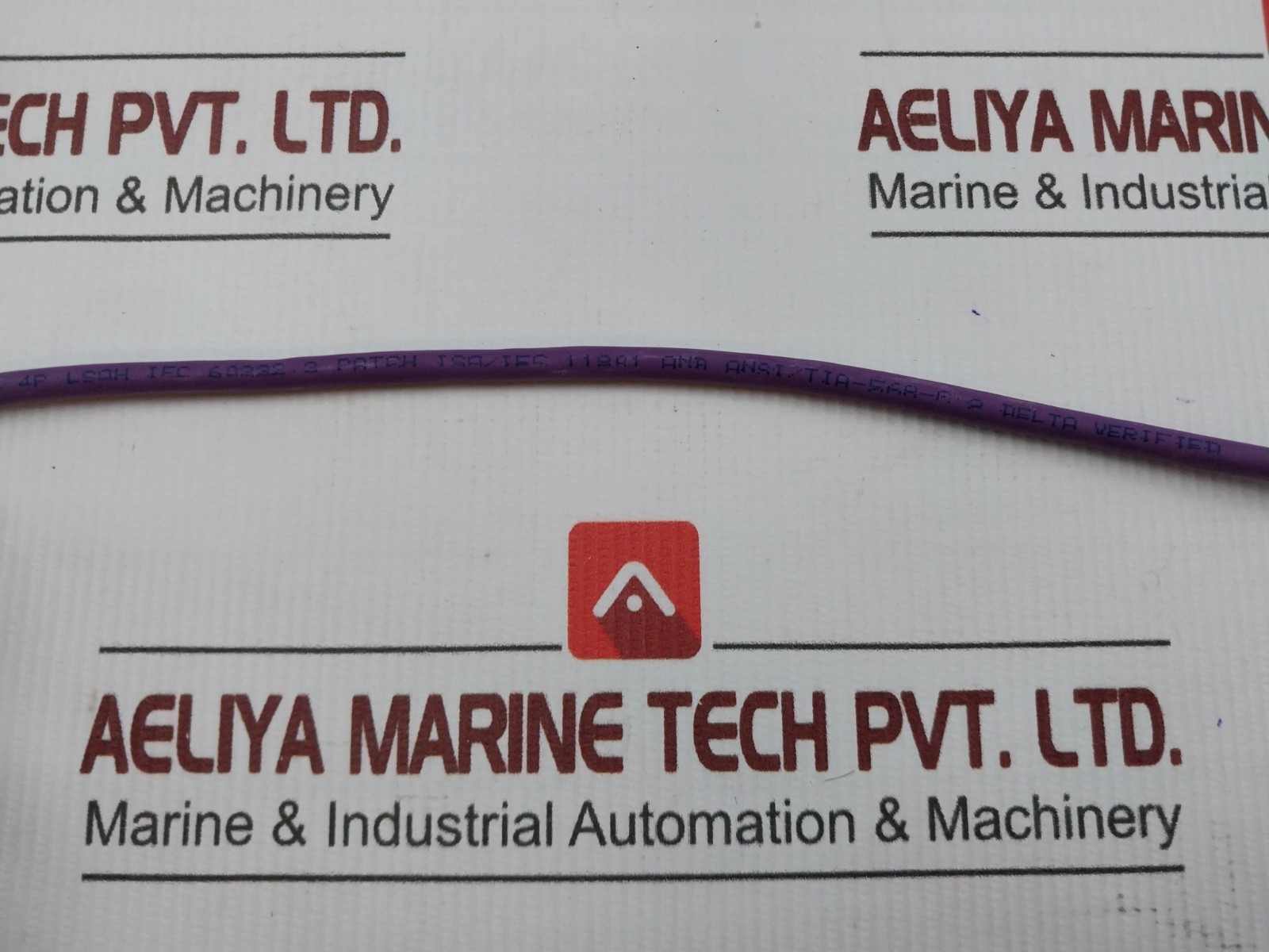 DELTA VERIFIED ANR ANSI/TIA-568-F Ethernet Patch Cable