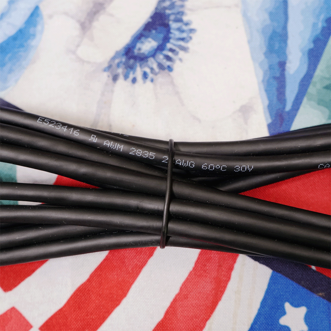 CAT 5E FTP TIA/ETA -568B 2 4PRS cable FT2 E523416 24AWG 30V