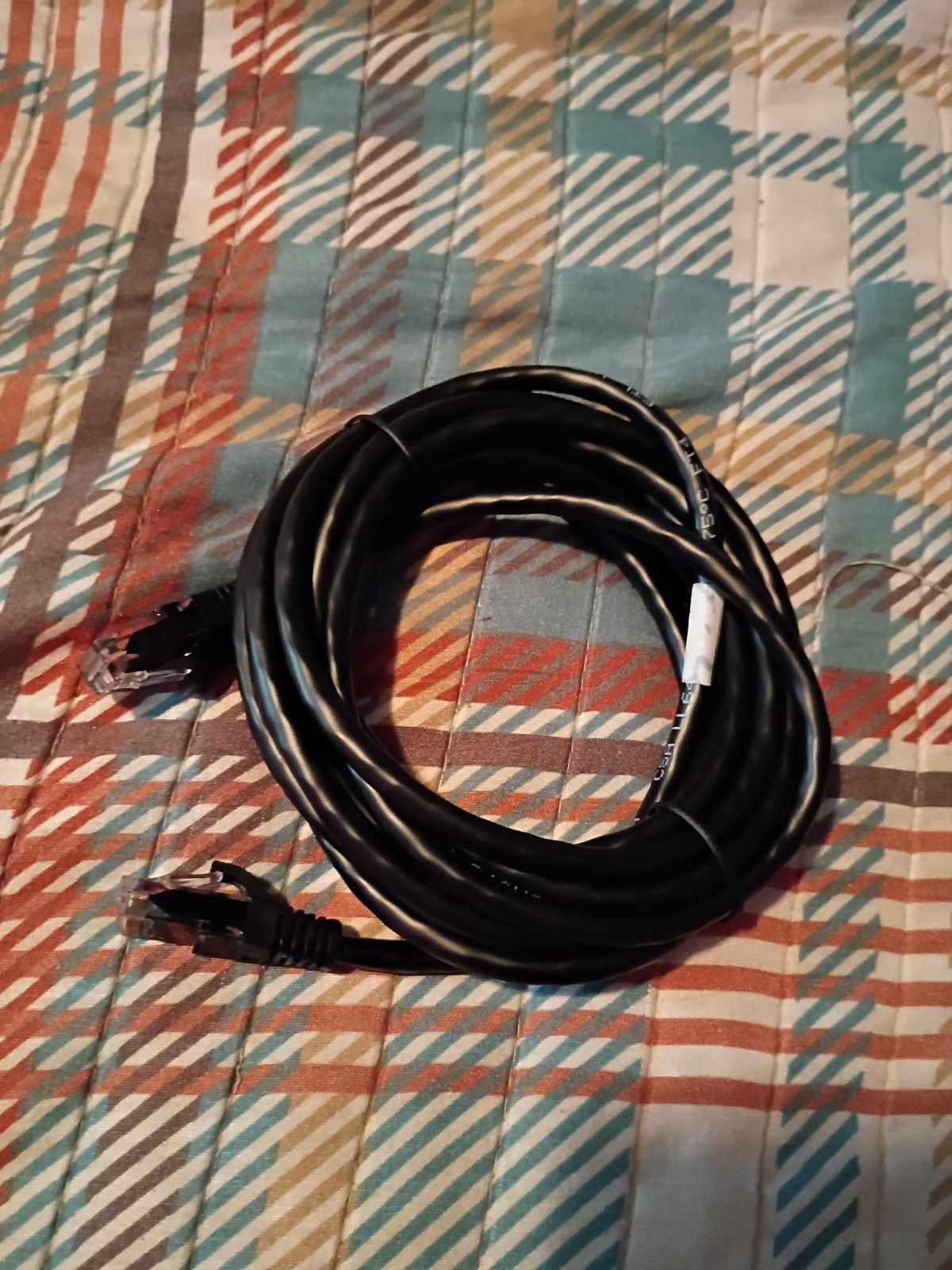 Lot of 3 C2C 5ft CAT6 Snagless UTP Cable Black ( See Description)