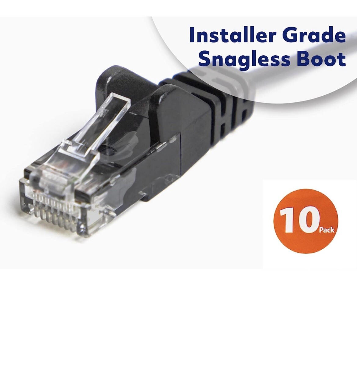 10GTEK NETWORK CABLE C6 10 PACK 5M UTP PATCH CORE 30AWG CAT6 16 FEET