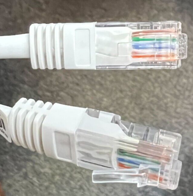 Vega Tech Ethernet Cable 5ft Cat5e RJ-45 ETL Verified TIA/EIA 568B.2 24AWG 4PR