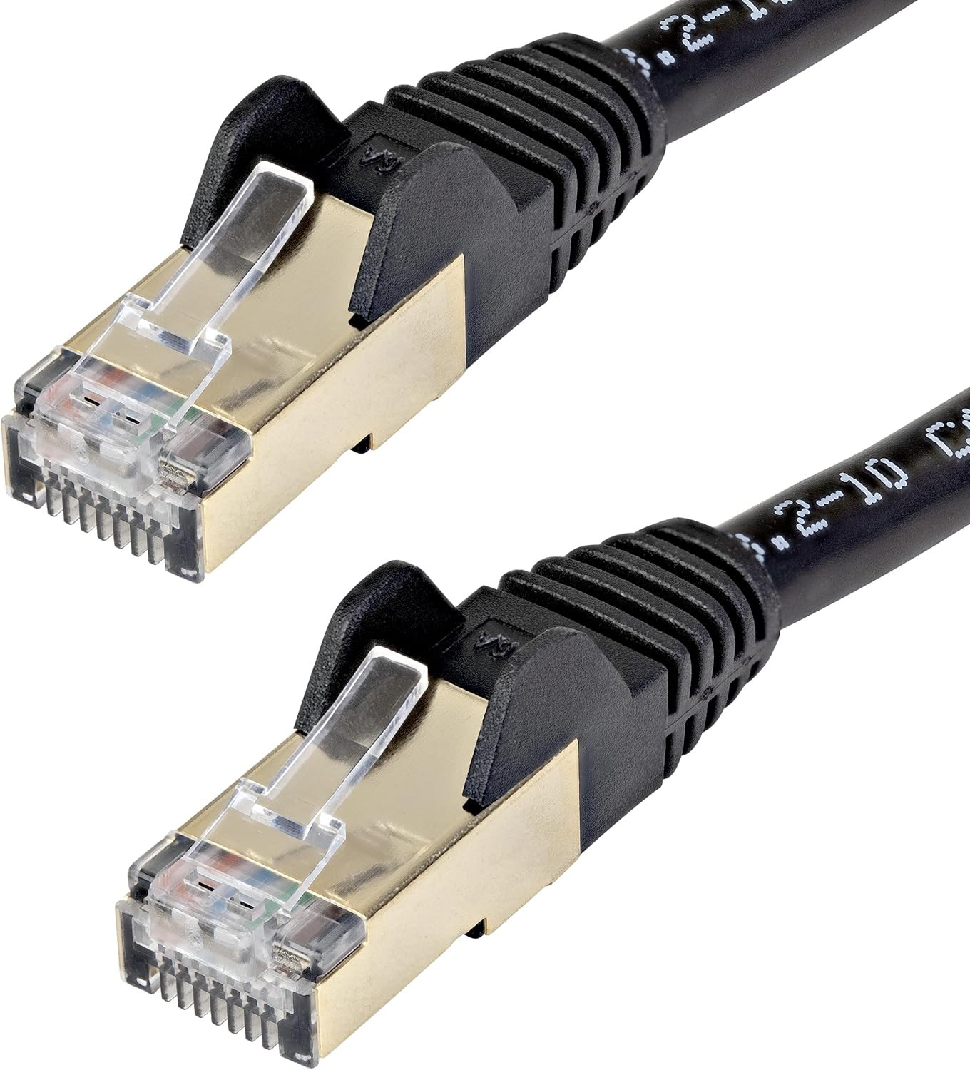 Startech 6Ft Cat6A Ethernet Cable – 10 Gigabit Shielded Snagless RJ45 100W Poe P