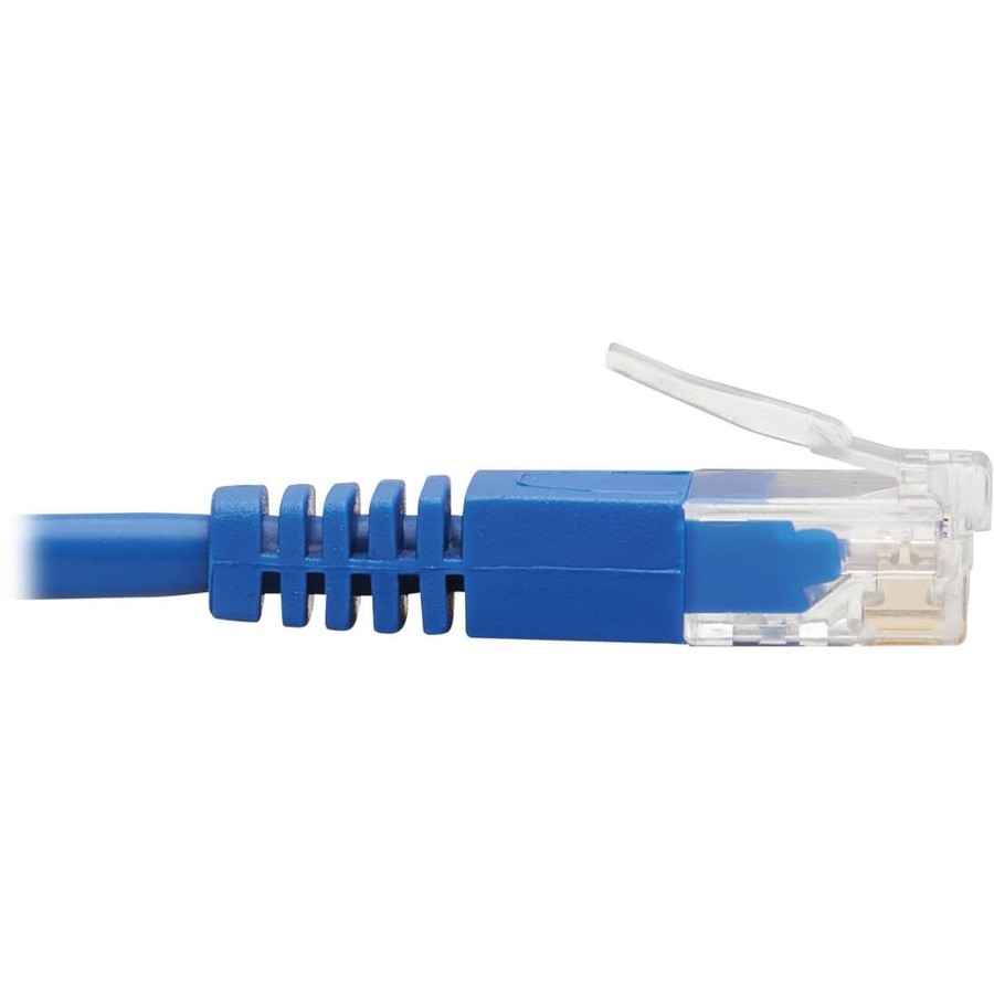 Tripplite N204S05BLRA 5ft Cat6 Ethernet Cable Right Angle Blue