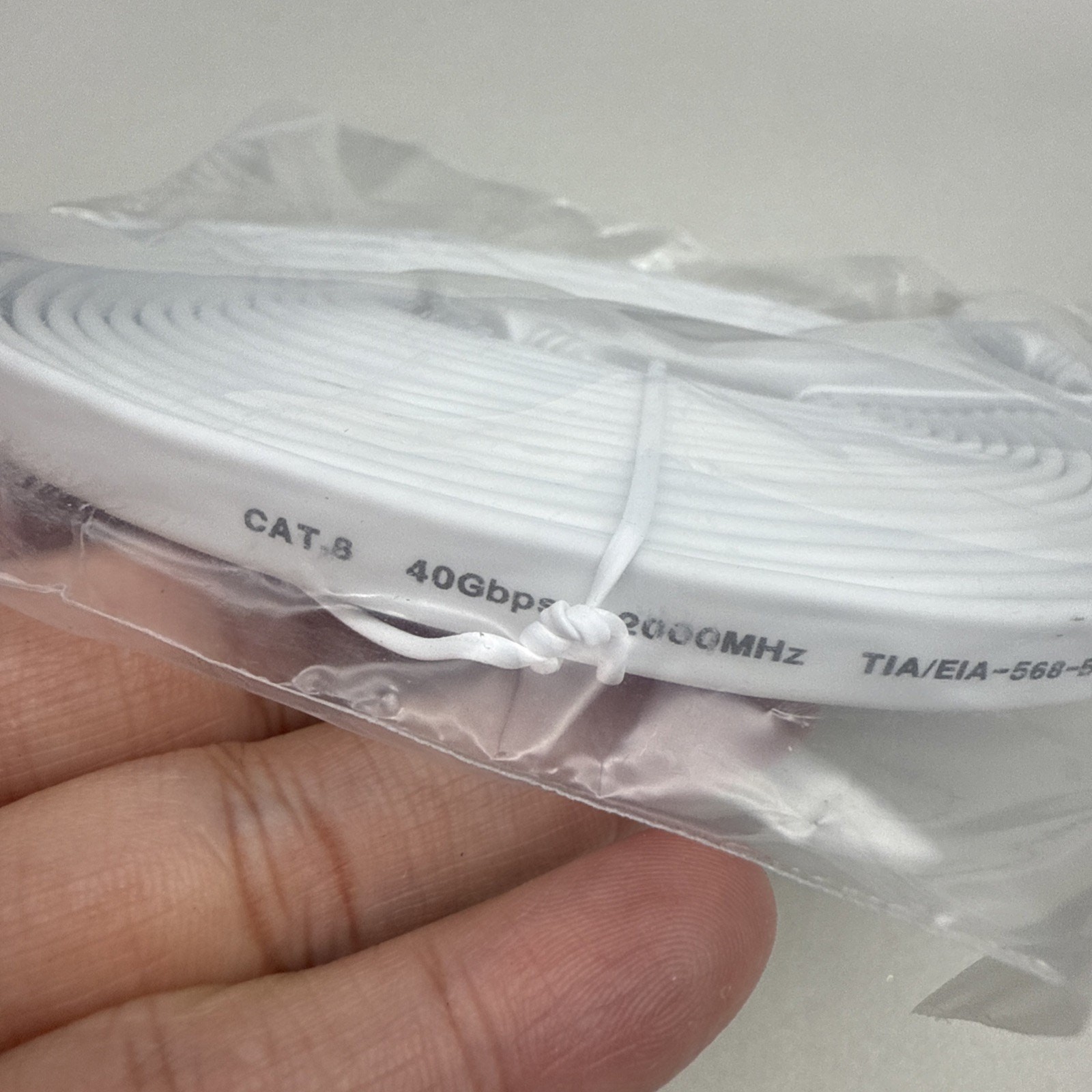 Cat8 Ethernet Cable, Outdoor&Indoor Heavy Duty High Speed Cat 8 LAN Network READ