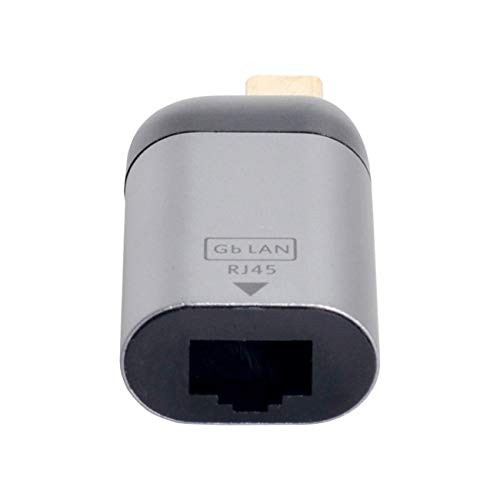 cablecc USB-C Type-C USB3.1 to 1000Mbps Gigabit Ethernet Silver LAN