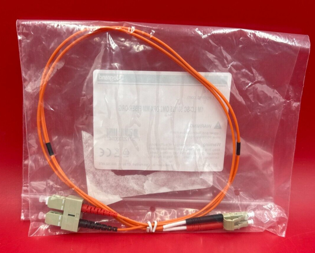Cables to Go Fiber Optic OM2 LC-SC Patch Cable 1 meter 33014 ✅❤️️✅❤️️ BRAND NEW!