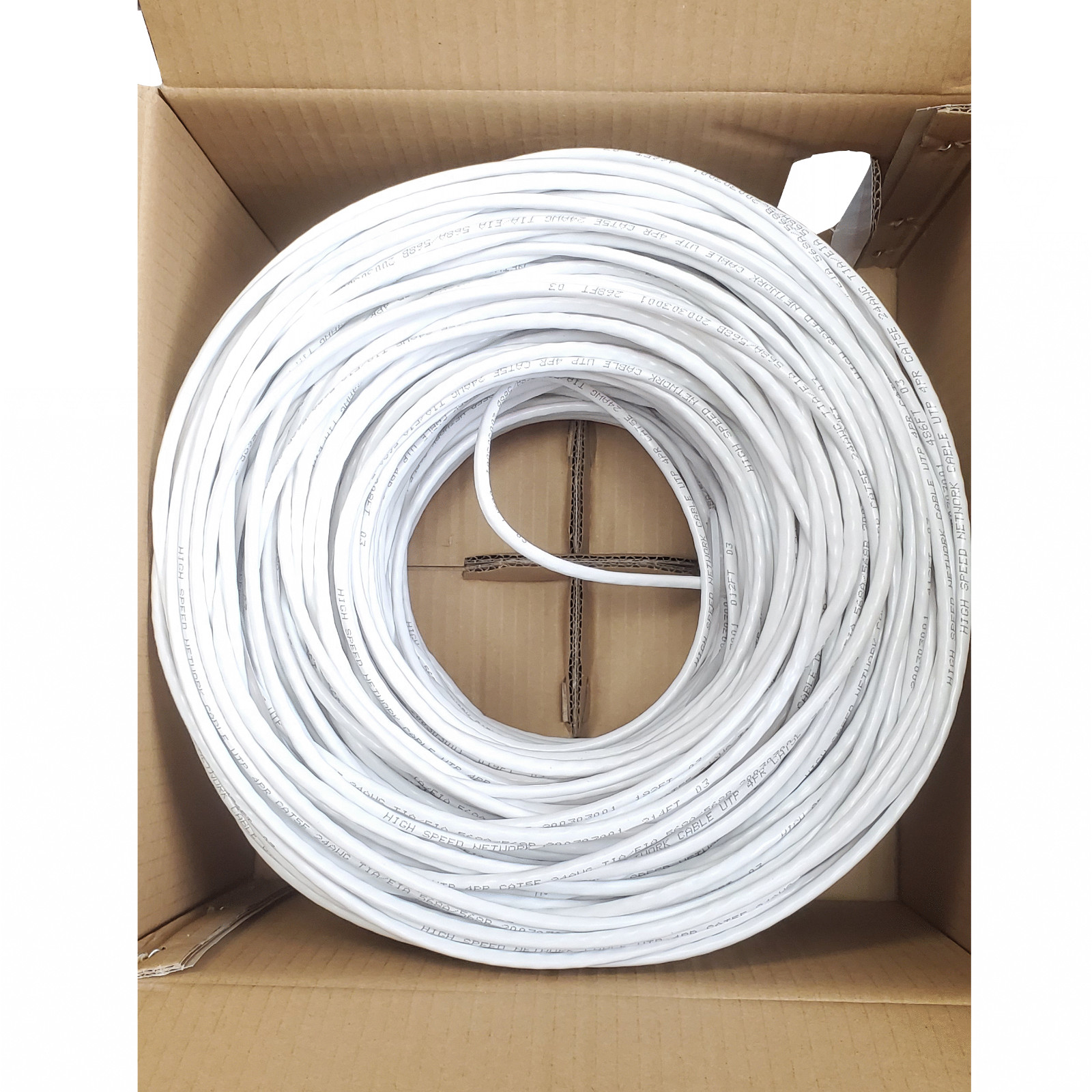CAT5e 500ft bulk Cable Pull Box LAN Ethernet Network Cable Wire UTP CCA CE ROHS