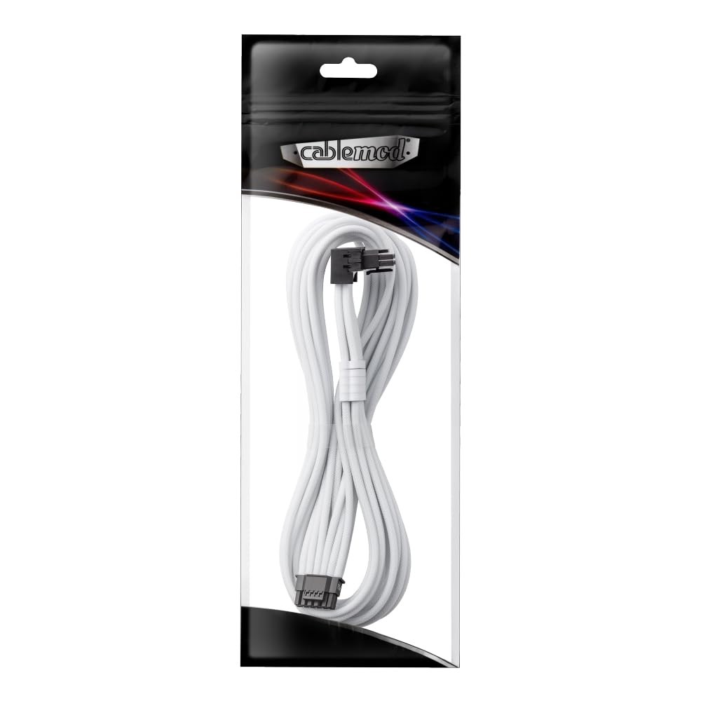 Universal Pro ModMesh Sleeved 12V 2×6 12VHPWR 90 Degree Power Cable 60cm